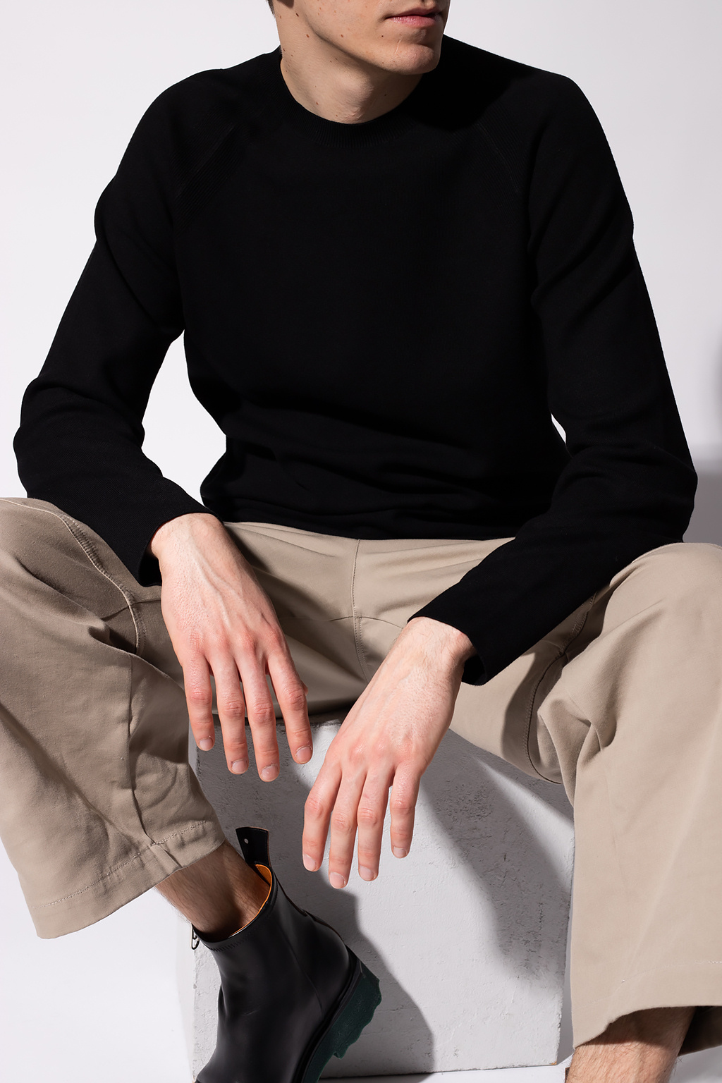 Theory Rib-stitch sweater